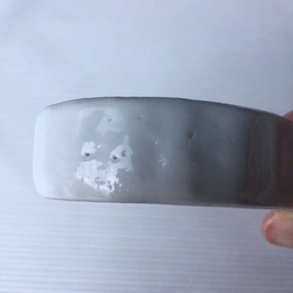 Heart Shaped Jewelry Trinket Box Cute Little Pigs and Flowers on Lid Vintage 3" - Picture 8 of 12